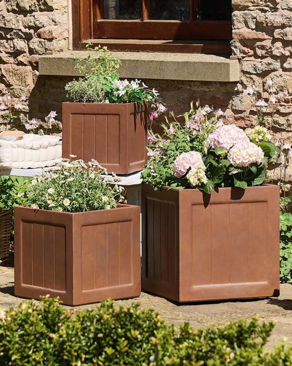 dibor Merano Brown Planter Collection