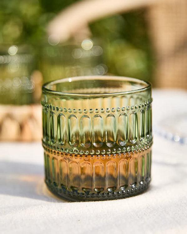 Dibor Merida Green Tumbler Glass