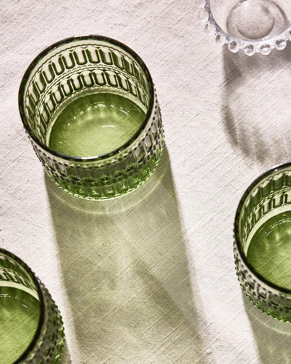 Dibor Merida Green Tumbler Glass