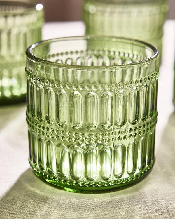 Dibor Merida Green Tumbler Glass