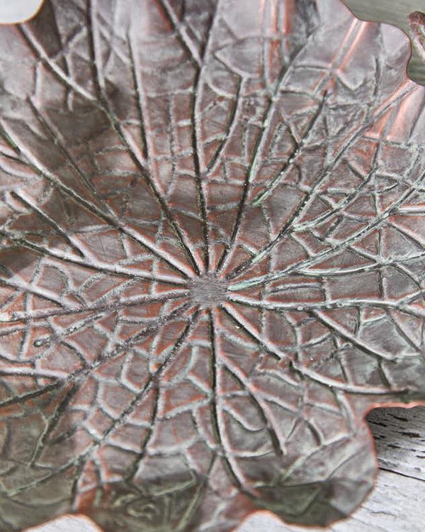 Dibor Metal Dragonfly Garden Dish