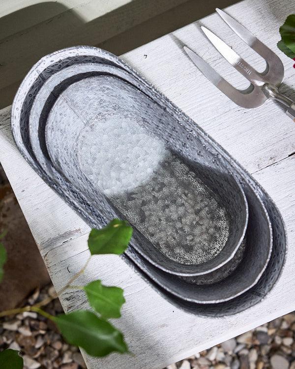 Dibor Midar Set Of 3 Tub Planters