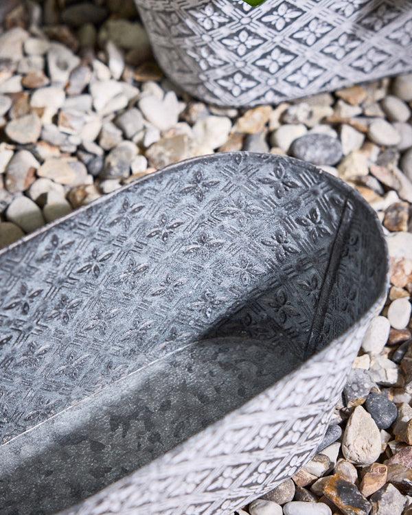 Dibor Midar Set Of 3 Tub Planters