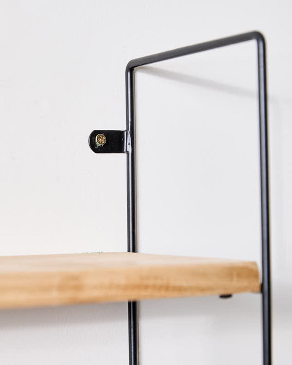 Dibor Minimalist Two-Tier Shelf Unit