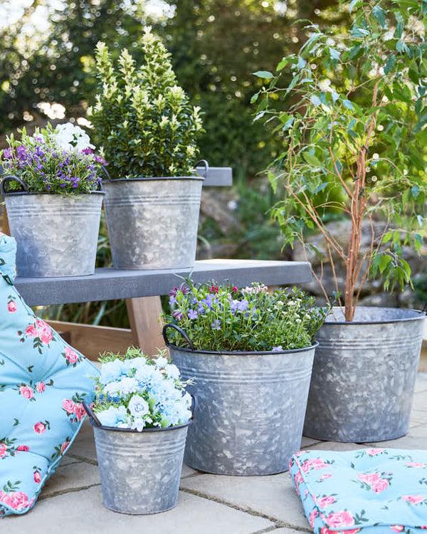 dibor Mora Set of 5 Bucket Planters