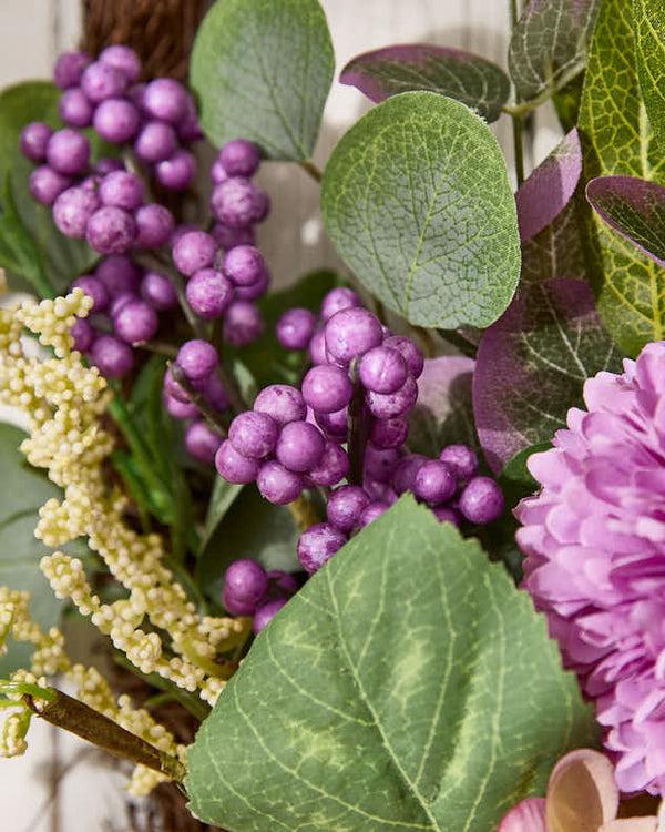 Dibor Morea Purple Floral Basket