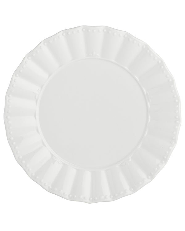 Dibor Mysa White Porcelain Salad Plate