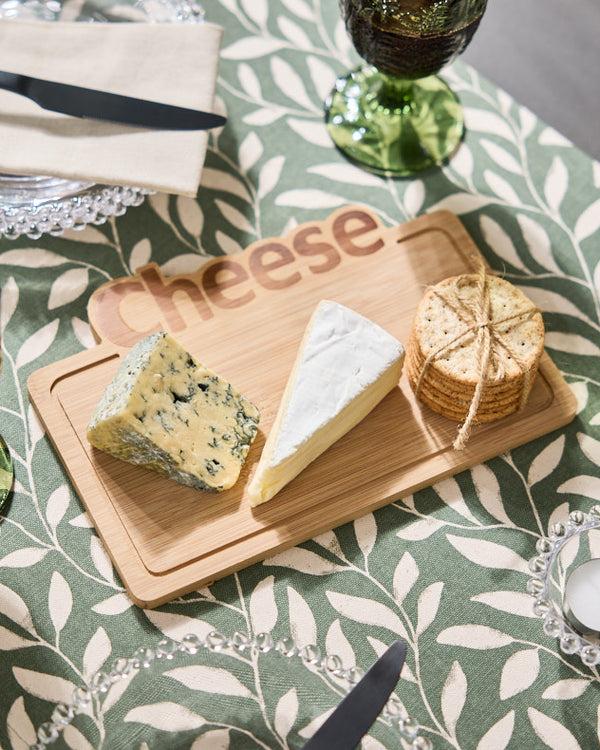 dibor Natural Bamboo Cheese Board