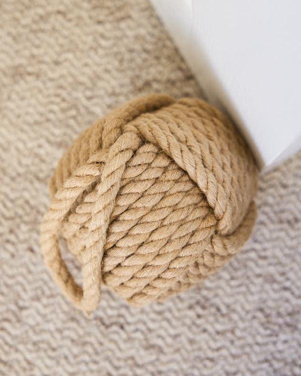 Dibor Natural Jute Rope Doorstop