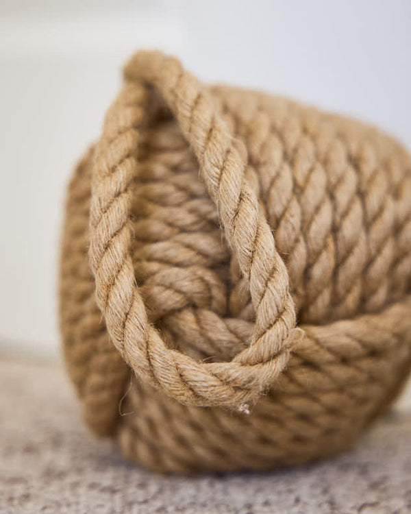 Dibor Natural Jute Rope Doorstop