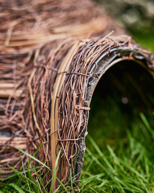 Dibor Natural Rattan Hedgehog Igloo Shelter