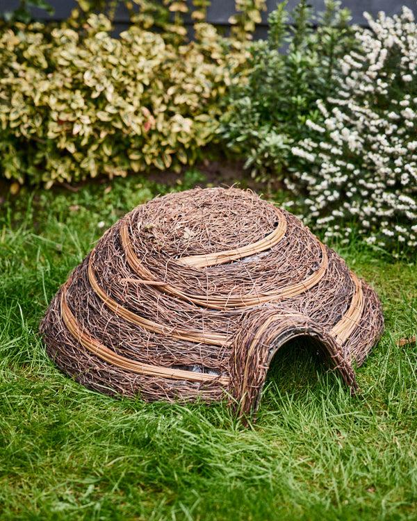 dibor Natural Rattan Hedgehog Igloo Shelter