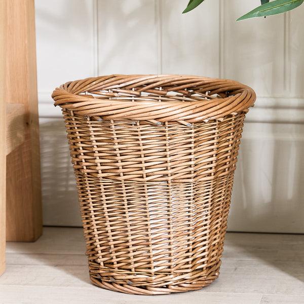 dibor Natural Willow Waste Paper Basket