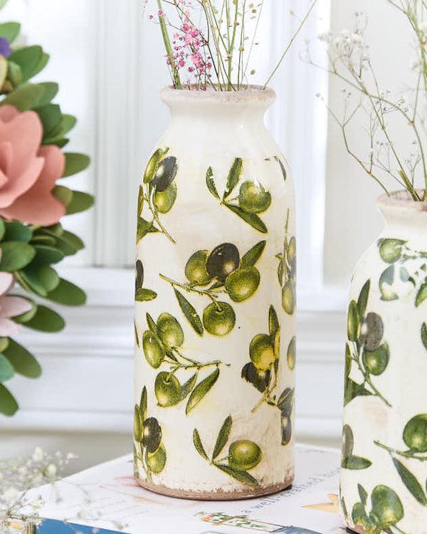 Dibor Olive Bottle Vase