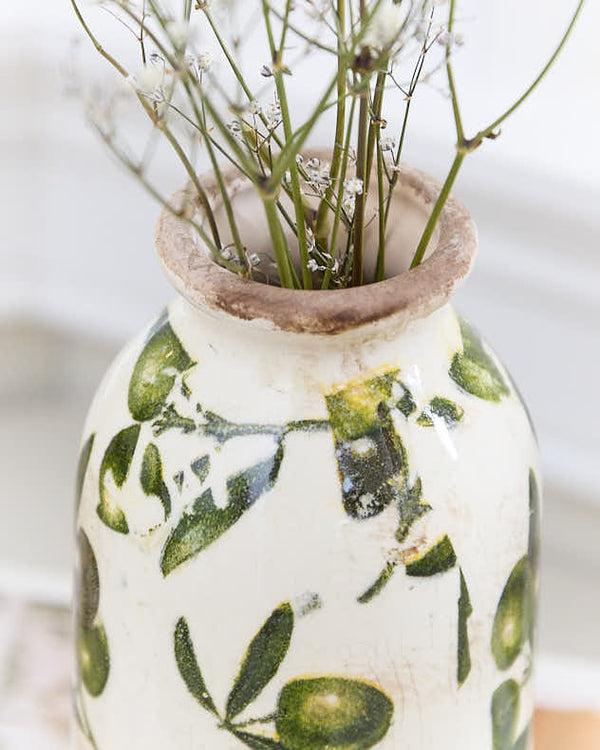 Dibor Olive Bottle Vase