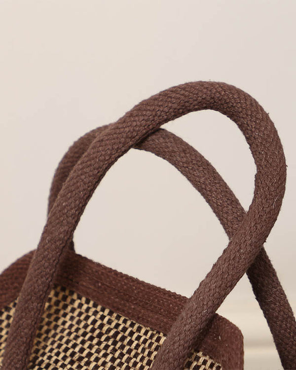 Dibor Open Ended Brown Jute Log Bag