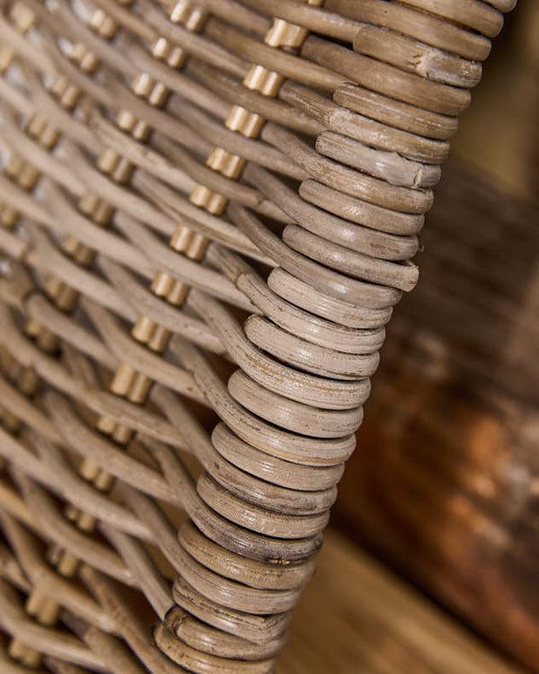 Dibor Open Log Basket With Handle