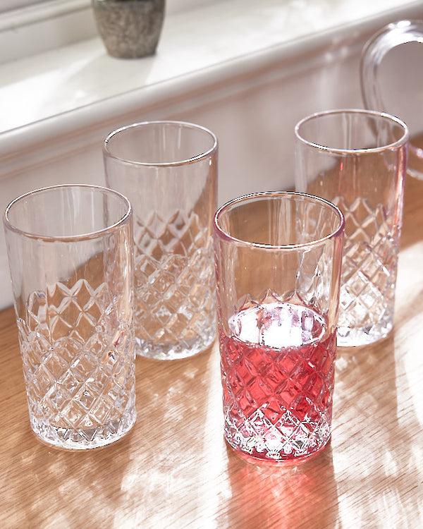 dibor Orleton Cut Glass Highball Tumbler