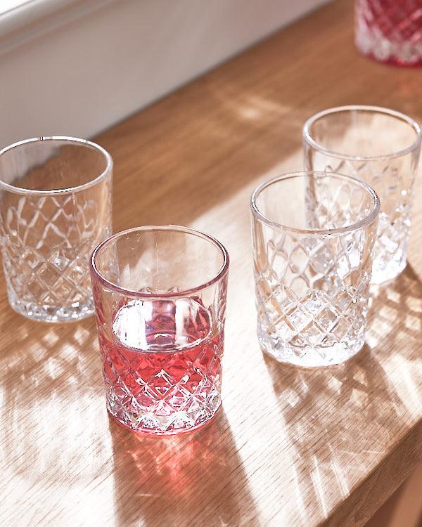 dibor Orleton Cut Glass Short Tumbler