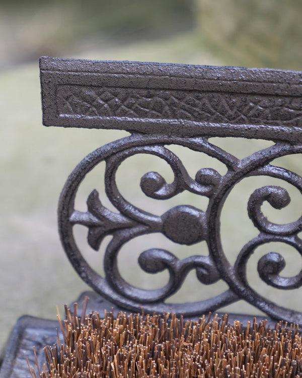 Dibor Ornate Boot Brush & Scraper