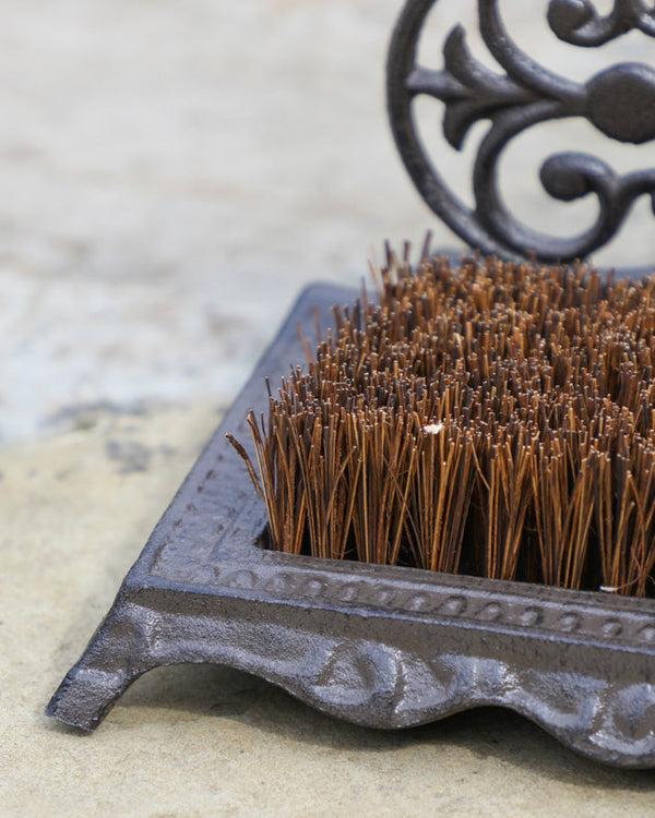 Dibor Ornate Boot Brush & Scraper