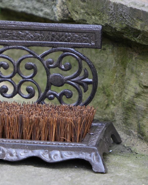 Dibor Ornate Boot Brush & Scraper