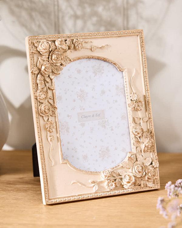 dibor Ornate Garden Rose Picture Frame