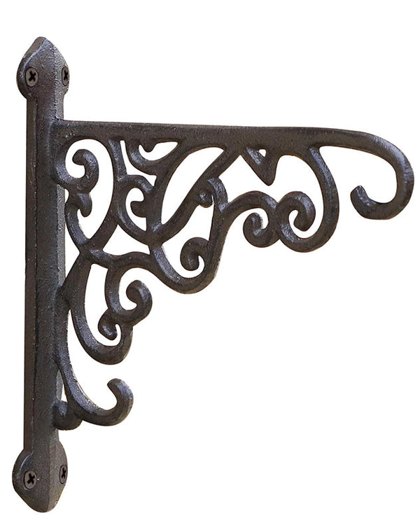 Dibor Ornate Scrolled Hanging Basket Bracket