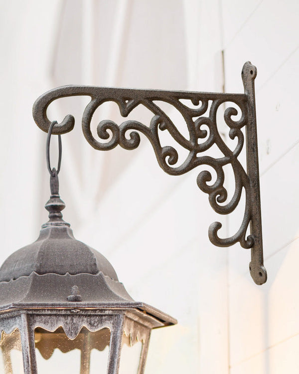 Dibor Ornate Scrolled Hanging Basket Bracket