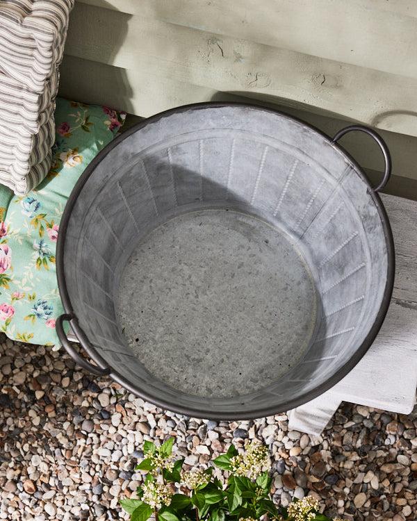 Dibor Oval Planter Tub With Handles