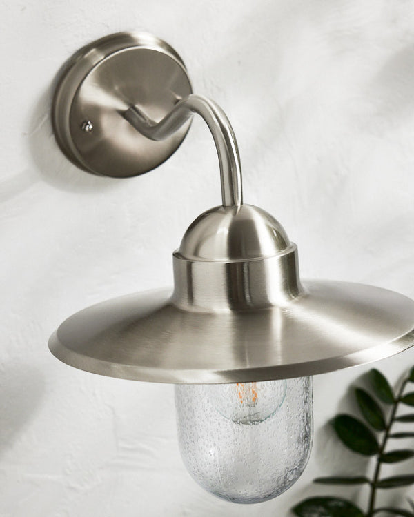 Dibor Padstow Metal Fisherman Wall Light