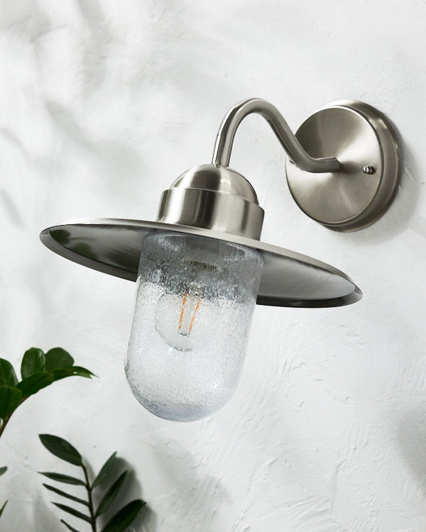 dibor Padstow Metal Fisherman Wall Light