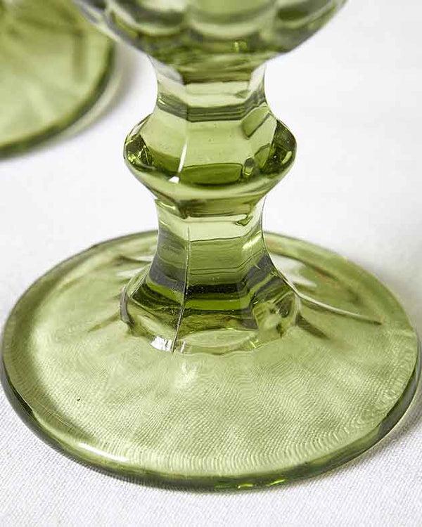 Dibor Palazzo Green Wine Goblet