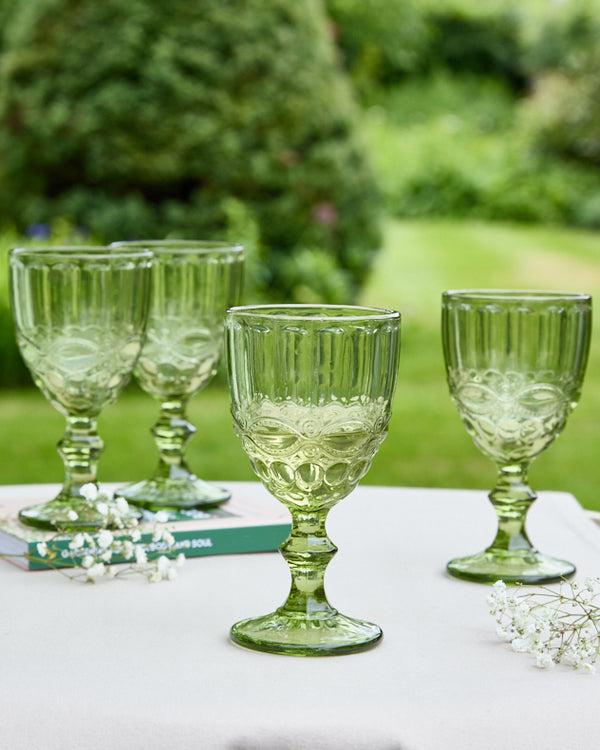 dibor Palazzo Green Wine Goblet
