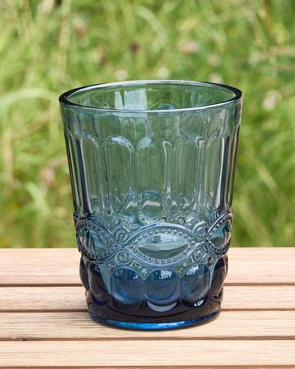 Dibor Palazzo Set Of 4 Embossed Glass Tumblers