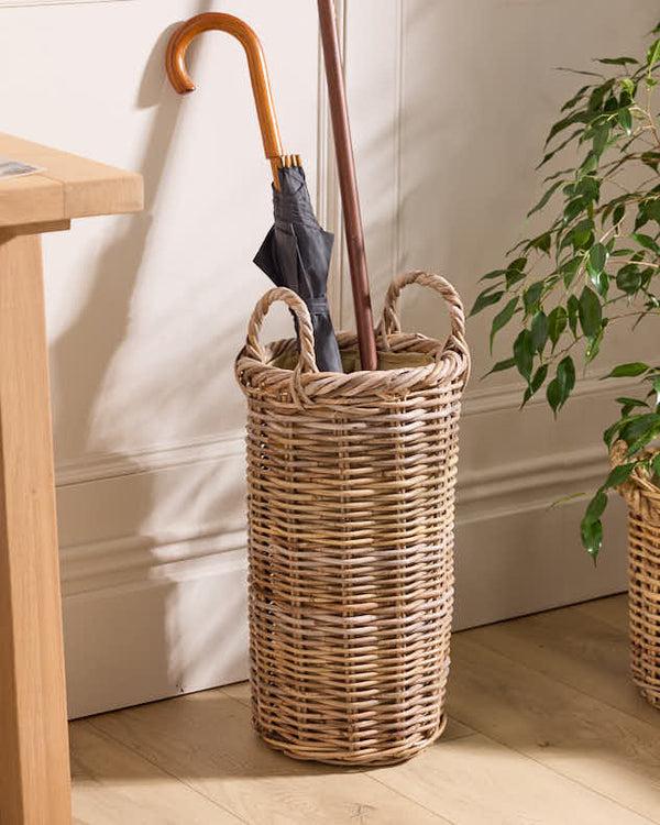 Dibor Palenga Lined Umbrella Basket
