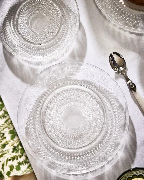 Dibor Parisian Glass Side Plates