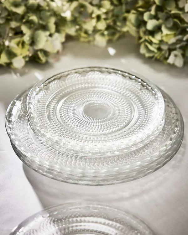 dibor Parisian Glass Side Plates