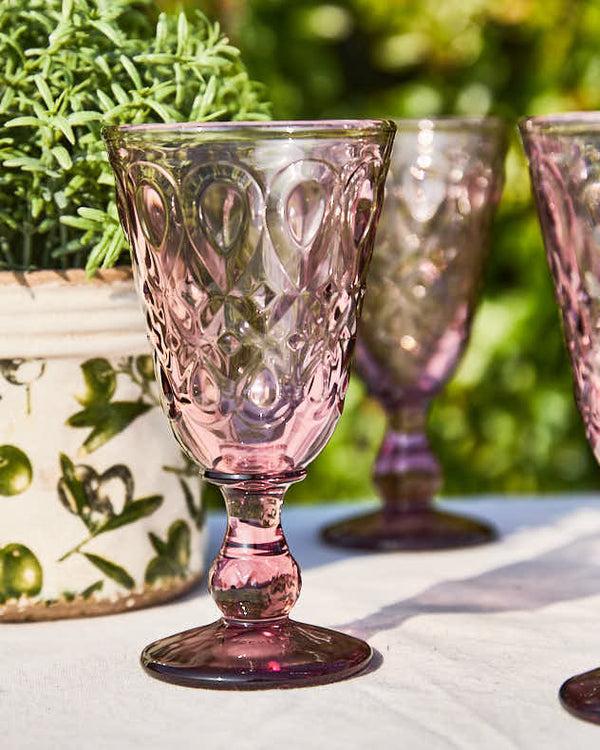 Dibor Pastila Amethyst Wine Glass