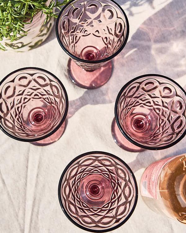 Dibor Pastila Amethyst Wine Glass