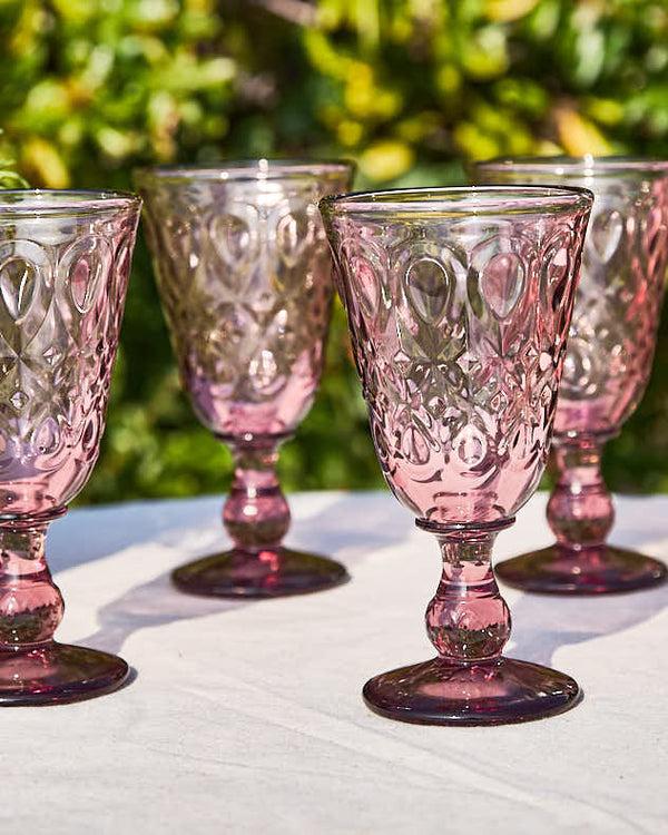 dibor Pastila Amethyst Wine Glass