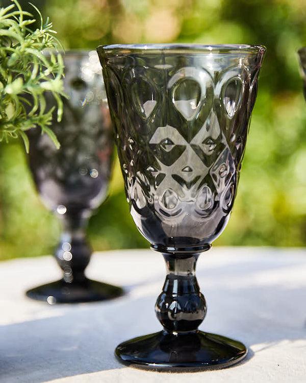 Dibor Pastila Grey Wine Glass