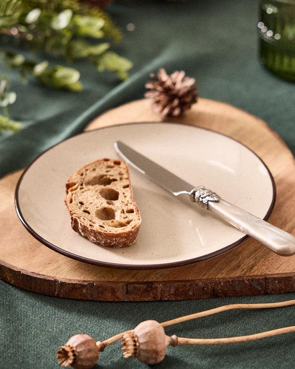 Dibor Peppered Cream Side Plate