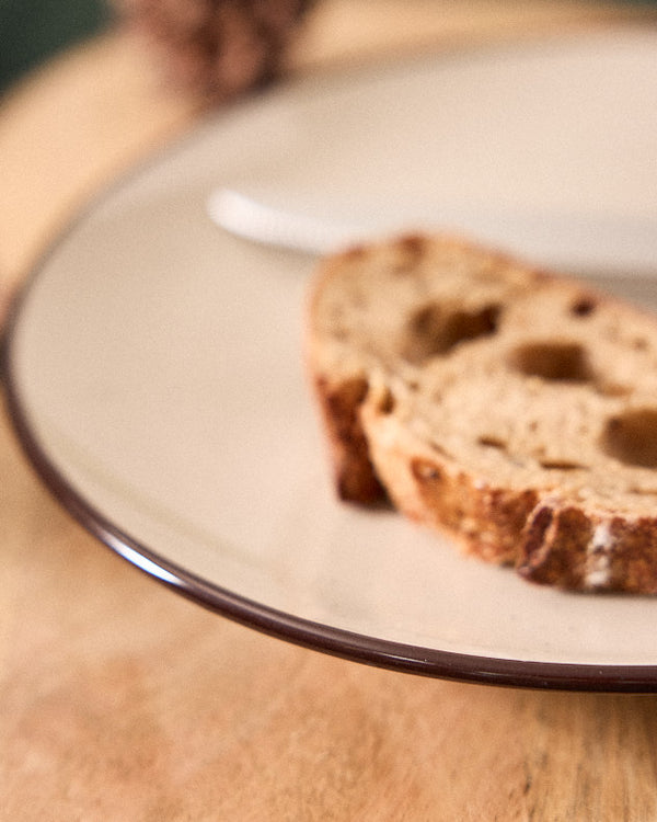 Dibor Peppered Cream Side Plate