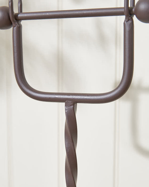 Dibor Period Style Iron Toilet Roll Holder