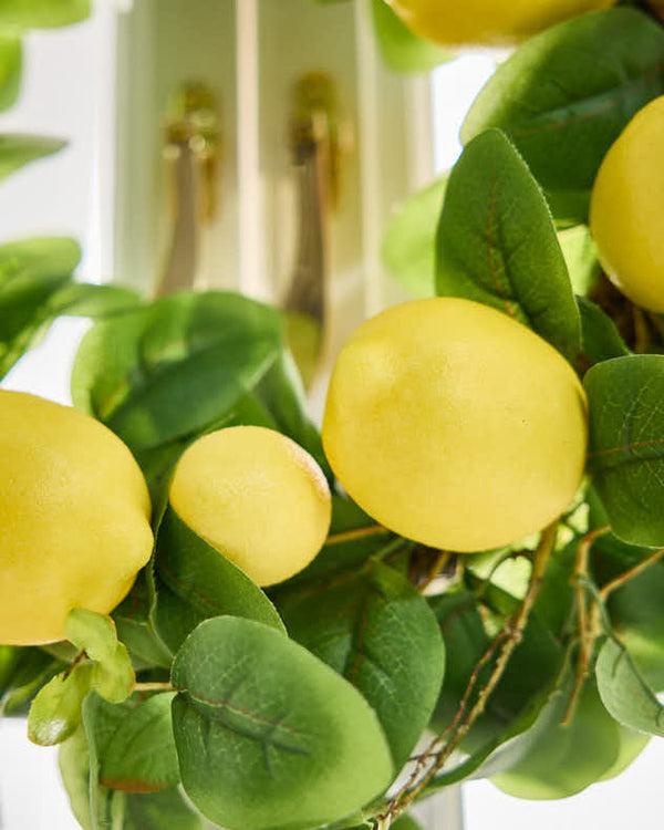 Dibor Personalised Agrumi Lemon Wreath 50cm