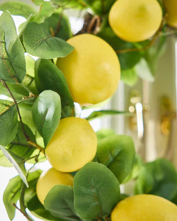 Dibor Personalised Agrumi Lemon Wreath 50cm