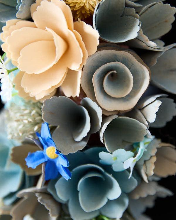 Dibor Personalised Ashbourne Floral Wreath 35cm