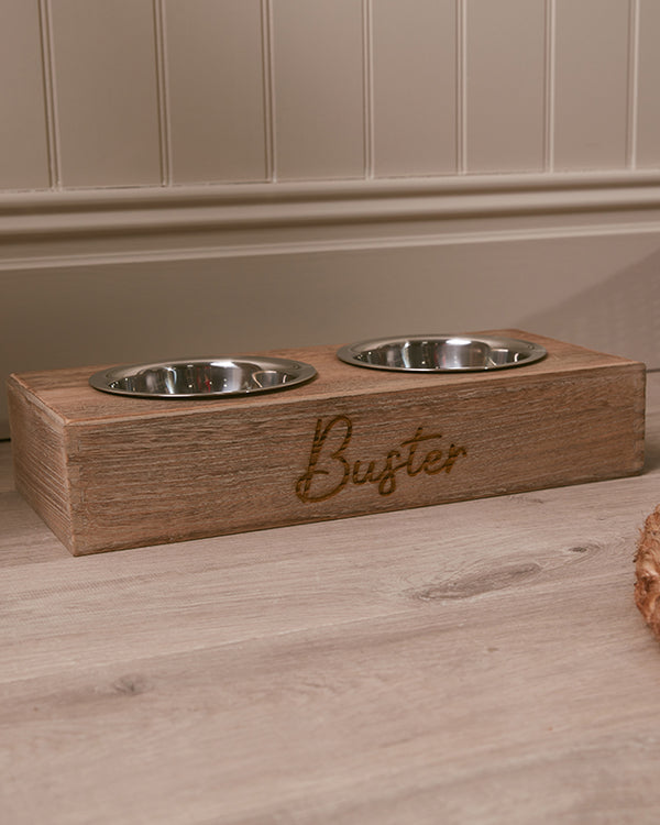 dibor Personalised Bergen Pet Feeding Station