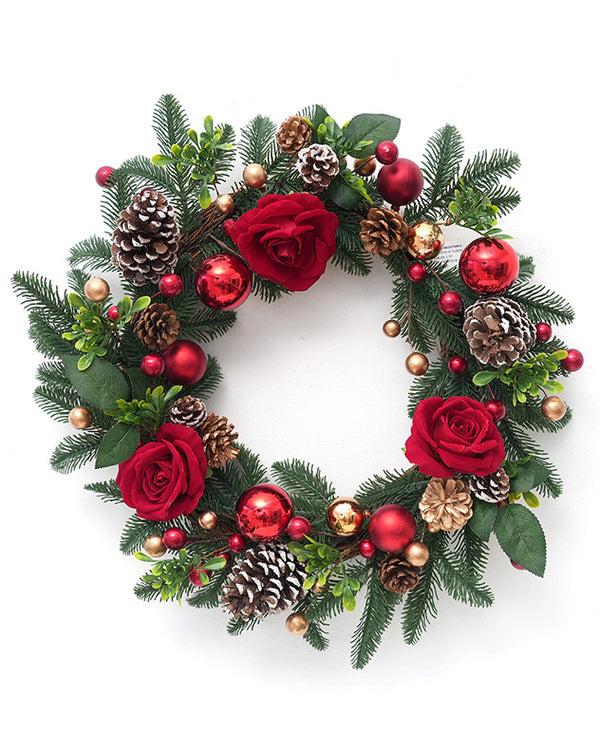 Dibor Personalised Brockham Rose Wreath